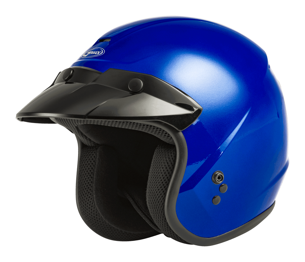 OF-2 OPEN-FACE HELMET BLUE MD