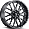 ITP Hurricane 18x6.5 / 4x156 BP / 4+2.5 Offset Gloss Black Wheel