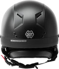 HH-75 HALF HELMET MATTE BLACK XS