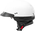 HH-75 HALF HELMET WHITE LG