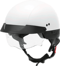 HH-75 HALF HELMET WHITE XS