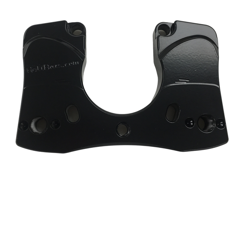 HANDLEBAR BRIDGE RISER BLACK YAM