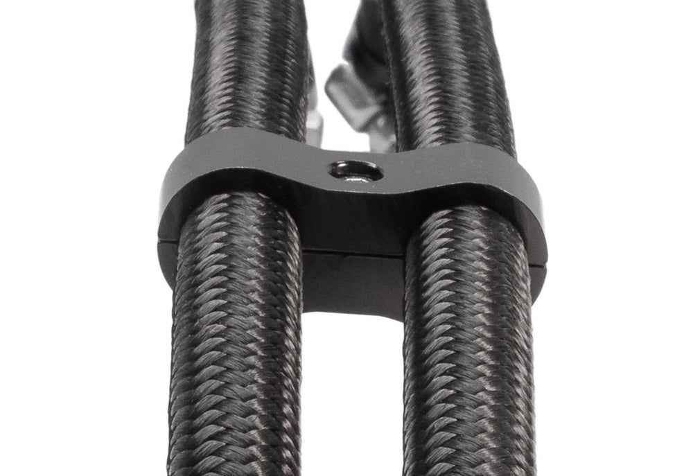 HOSE SEPARATOR 3/8" BLACK ANODIZED
