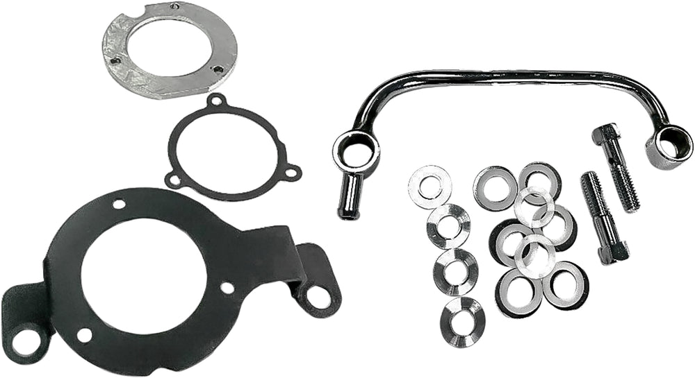 COMPLETE MNT KIT BREATHER TUBE BLACK M8 (EX 23 CVO)