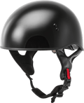 HH-65 HALF HELMET NAKED BLACK 2X