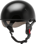 HH-65 HALF HELMET NAKED BLACK XL