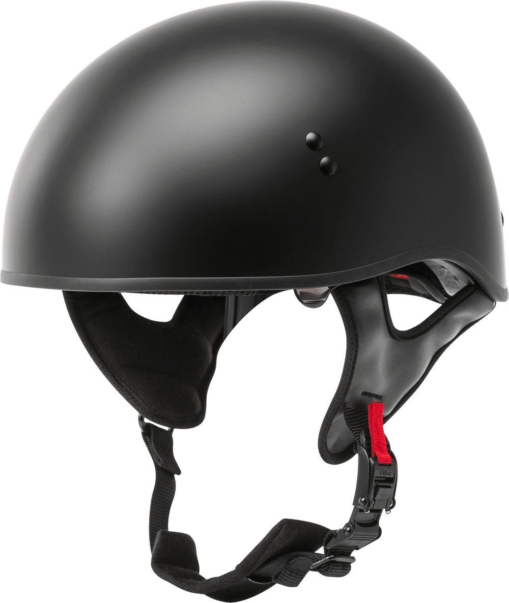 HH-65 HALF HELMET NAKED MATTE BLACK XL