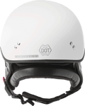 HH-65 HALF HELMET FULL DRESSED MATTE WHITE LG