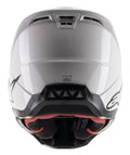 S-M5 SOLID HELMET WHITE GLOSSY MD