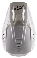 S-M5 SOLID HELMET WHITE GLOSSY MD