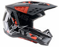 S-M5 ROVER HELMET ANTHRACITE/RED FLUO/CAMO XL