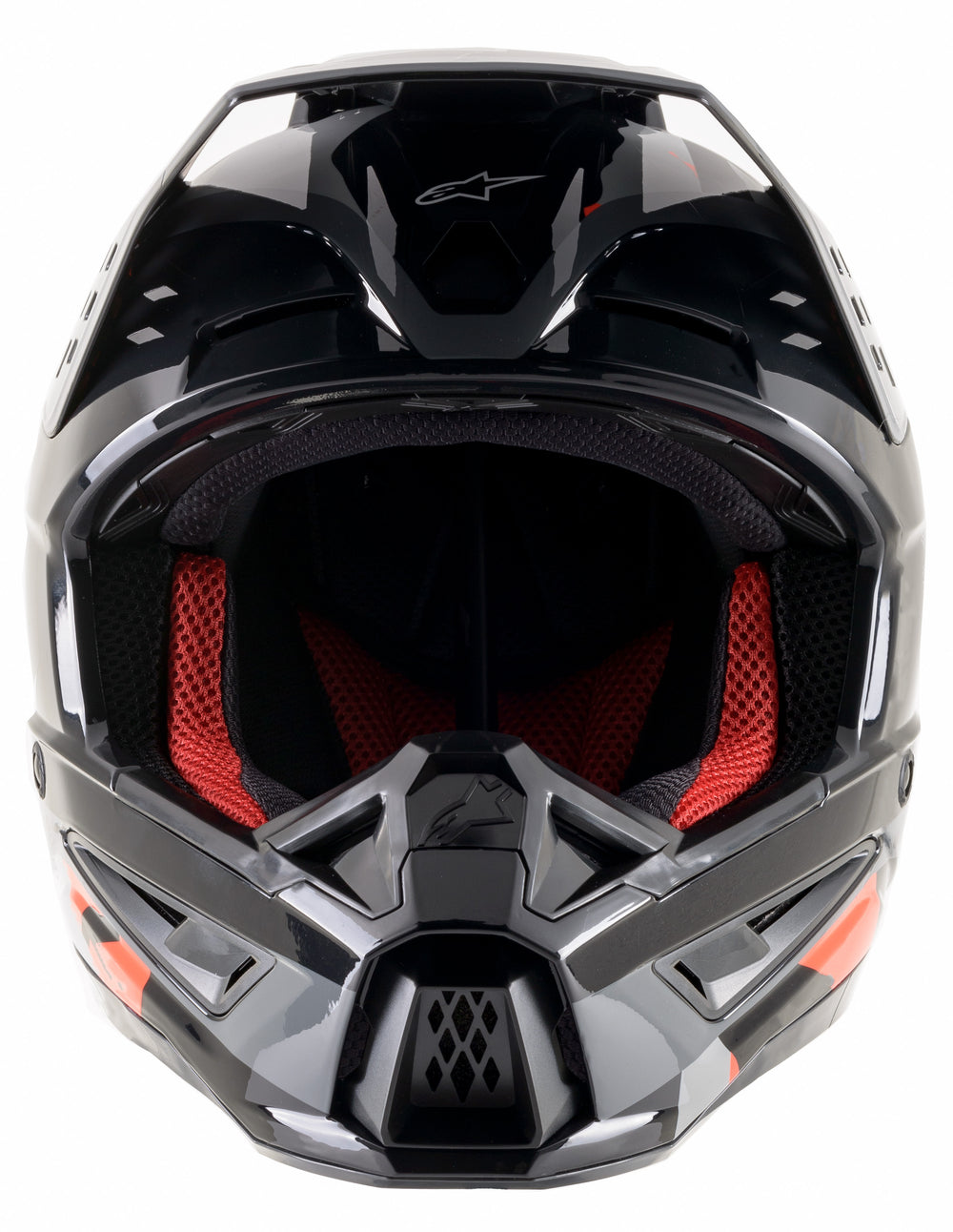 S-M5 ROVER HELMET ANTHRACITE/RED FLUO/CAMO XL