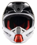 S-M5 RAYON HELMET MATTE LIGHT GREY/BLK/SLVR XL