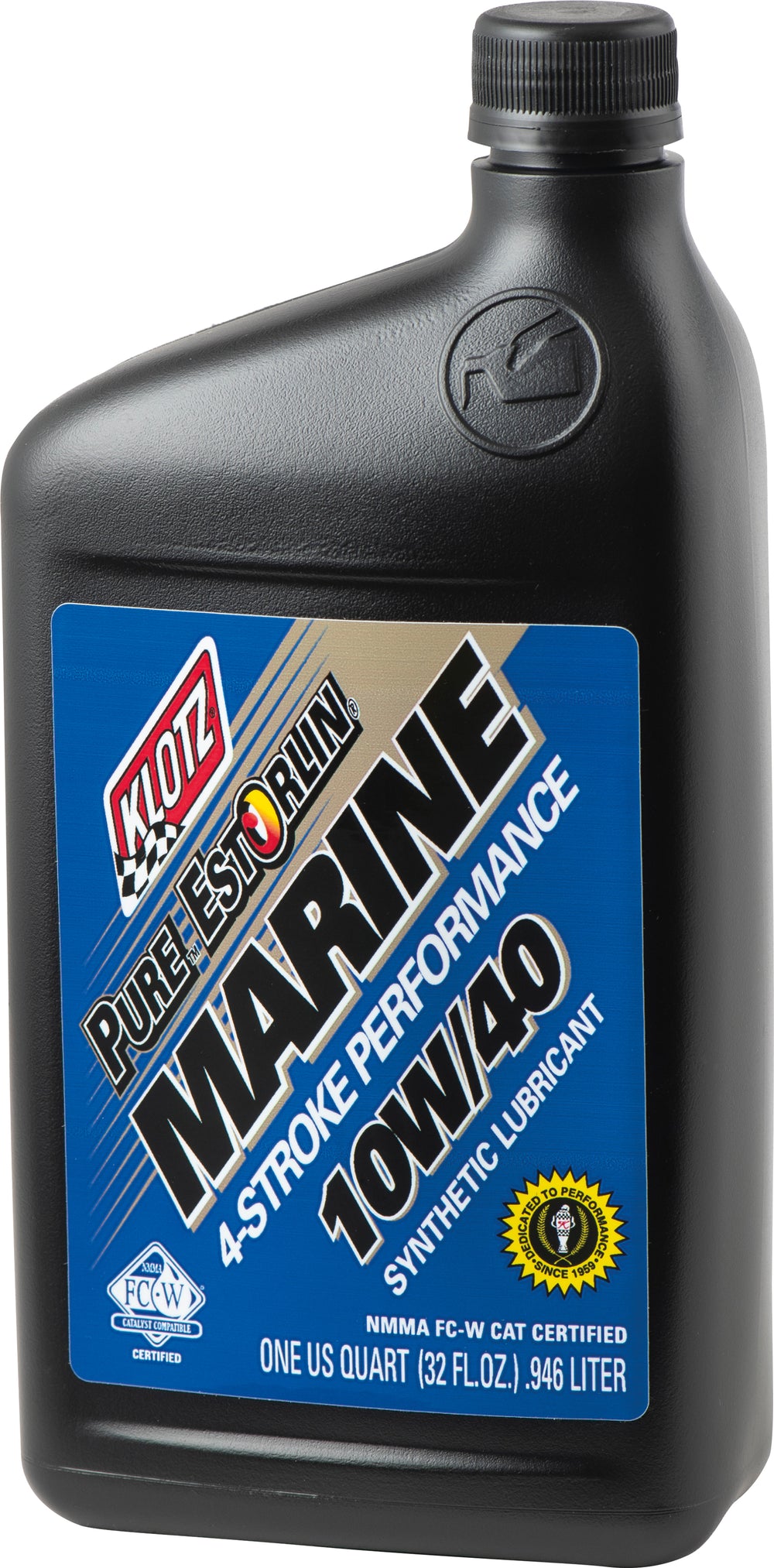 PURE ESTORLIN MARINE 10W40 4T 1 QT (10/CASE  SOLD EA)
