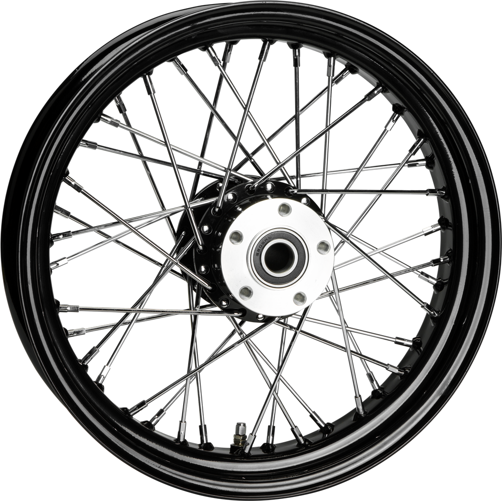 RR 40-SPK BLACK 16X3.5 BT/XL-HUB 3/4" AXL 00 LTR