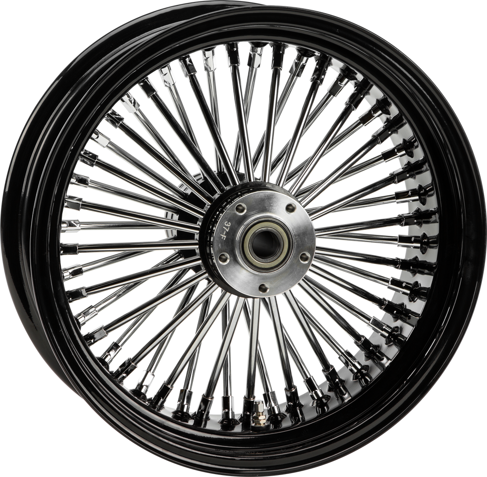 RR 48-SPK BLACK 18X3.5 BT/XL-HUB 1" AXL 00 LTR