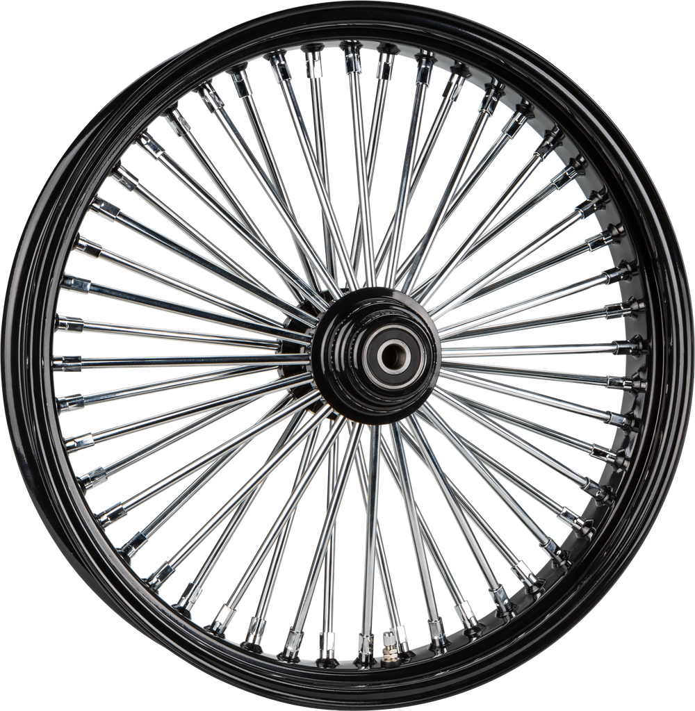 FR 48-SPK SD BLACK 23X3.5 WG-HUB 3/4" AXL 00 LTR