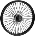 FR 48-SPK SD BLACK 26X3.5 FLT-HUB 25M AXL 00 LTR