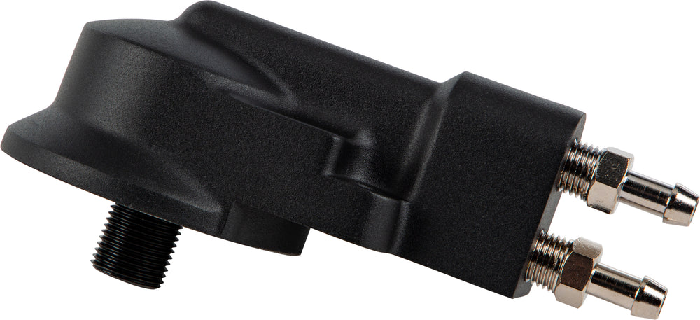 OIL FILTER HOUSING EVO 92-99 BLACK WRINKLE
