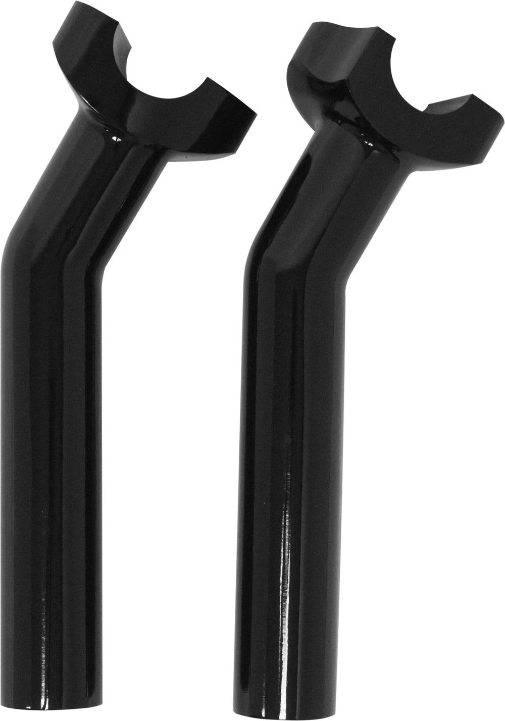 H-BAR RISERS 6.5"  PULLBACK BLACK