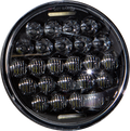 LED HEADLIGHT 5.75" 75W BLACK 3500/2000 LUMENS