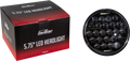 LED HEADLIGHT 5.75" 75W BLACK 3500/2000 LUMENS
