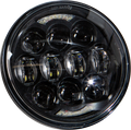 LED HEADLIGHT 5.75" 80W BLACK 4000/2200 LUMENS