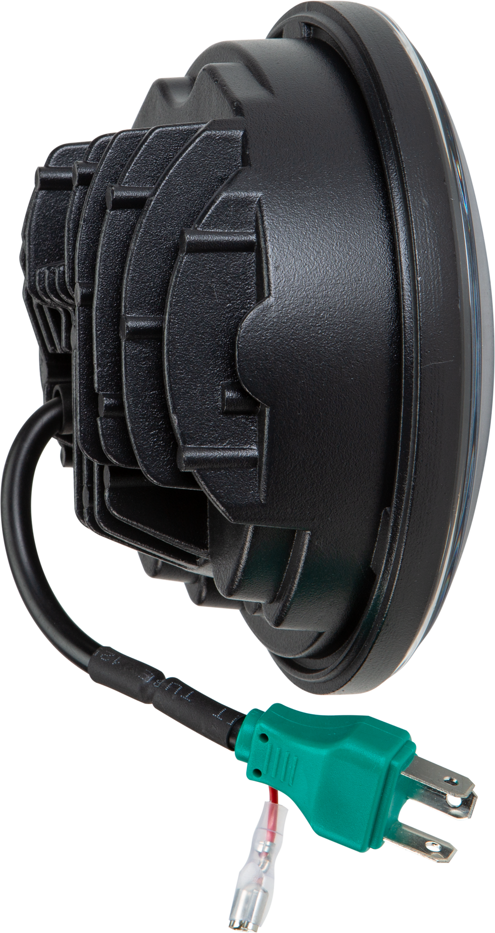 LED HEADLIGHT 5.75" 80W BLACK 4000/2200 LUMENS