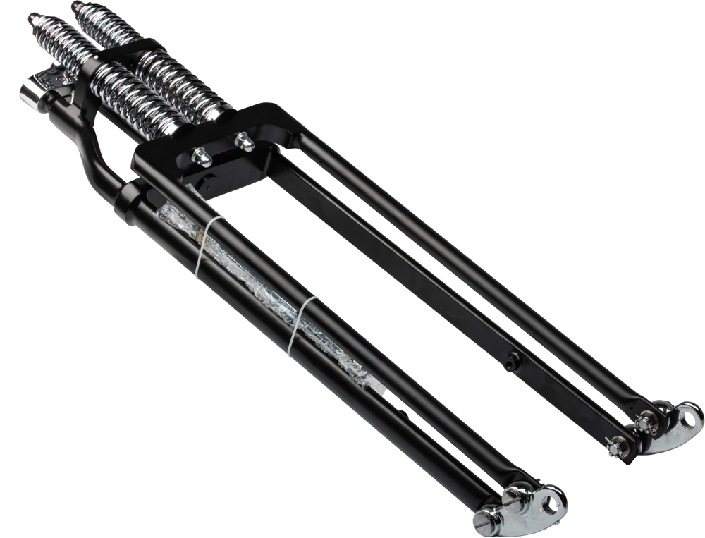 SPRINGER FORK TAPERED LEG +2 BLACK
