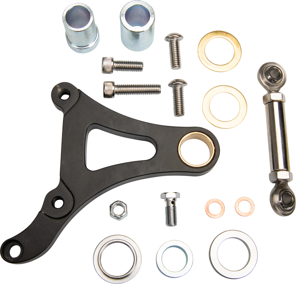 RIGHT CALIPER BLACK SPRINGER