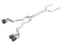 AWE Tuning axle-back exhaust close-up