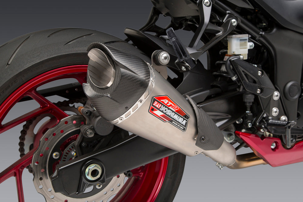 EXHAUST STREET AT2 SLIP-ON SS-SS-CF WORKS