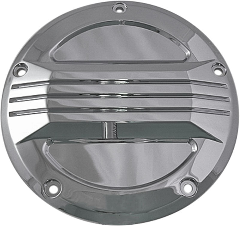 CUSTOM DERBY COVER CHROME FLT 16-UP