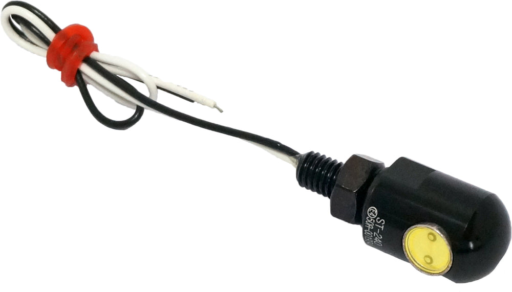 LICENSE PLATE LIGHT BOLT BLACK