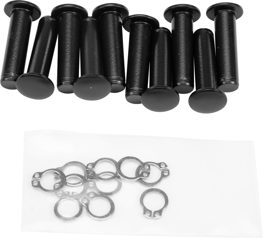 LEVER PIN & CIRCLIP BRACKET `08-20 FLH BLACK
