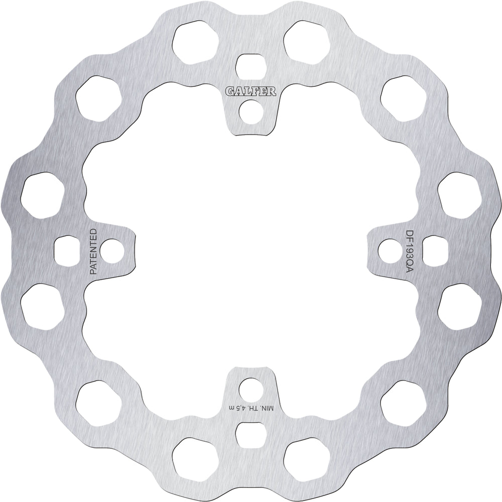 BRAKE ROTOR CUBIQ FIXED REAR WITHOUT MILLING
