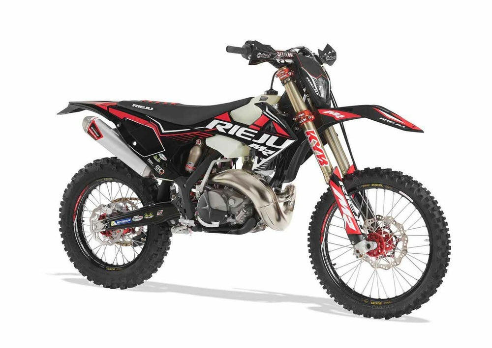 ENDURO FULL KIT BLACK/WHITE GAS