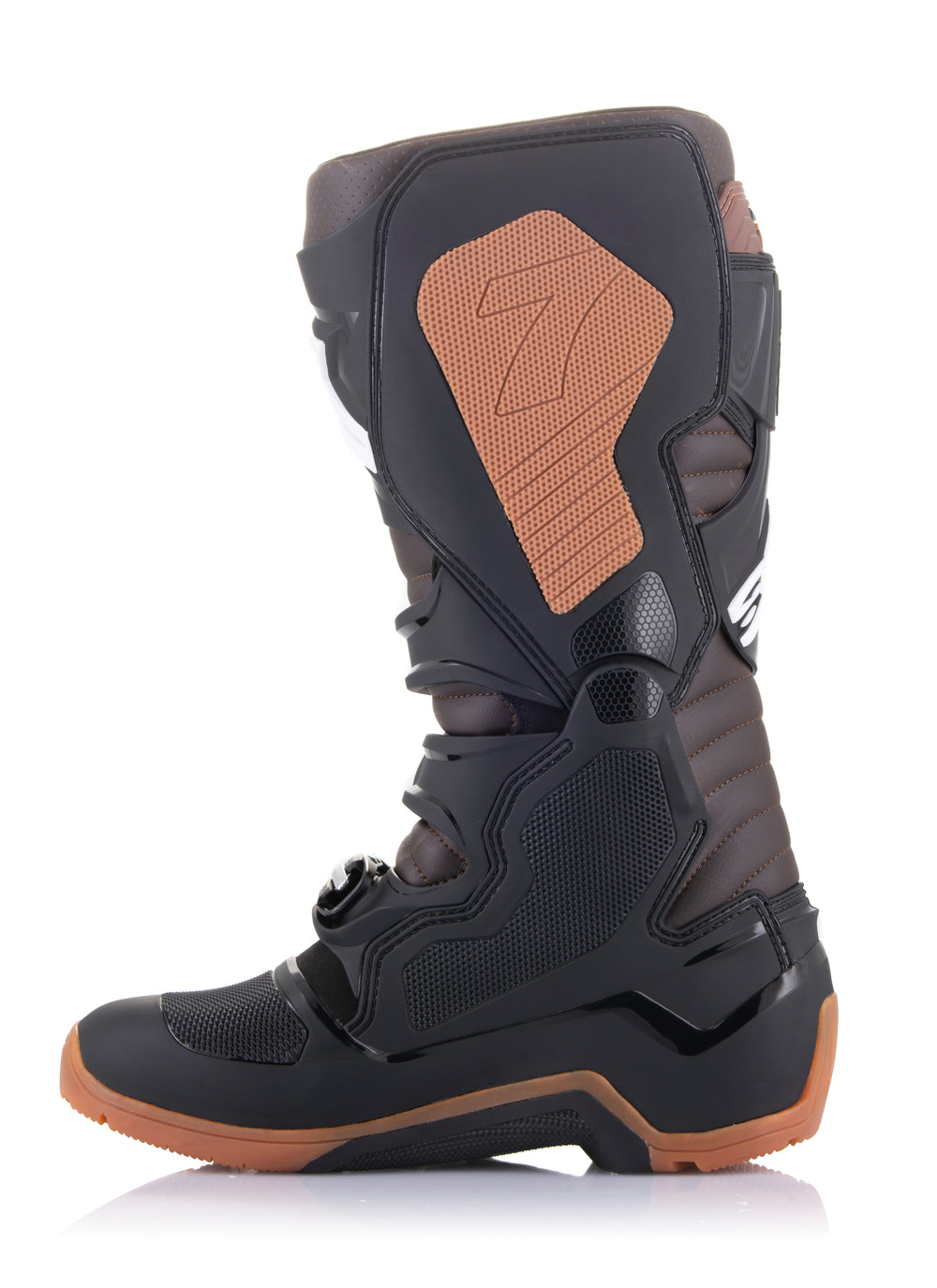 TECH 7 ENDURO BOOTS BLACK/DARK BROWN SZ 11