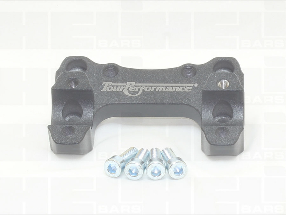 HANDLEBAR RISERS BLACK YAM