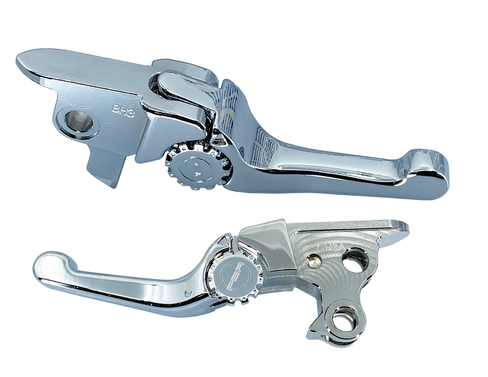 ANTHEM SHORTY LEVER SET CHROME FLT 21-24 CABLE CLUTCH
