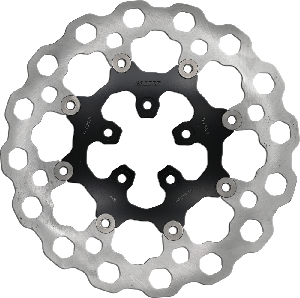 ROTOR 11.8" FLOATING CUBIQ FR BLACK