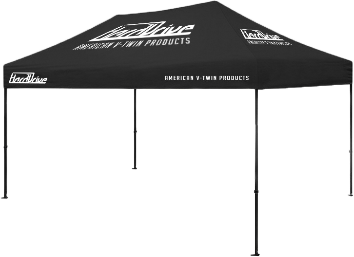 CANOPY TOP 10' X 20' BLACK W/ WHITE LOGO
