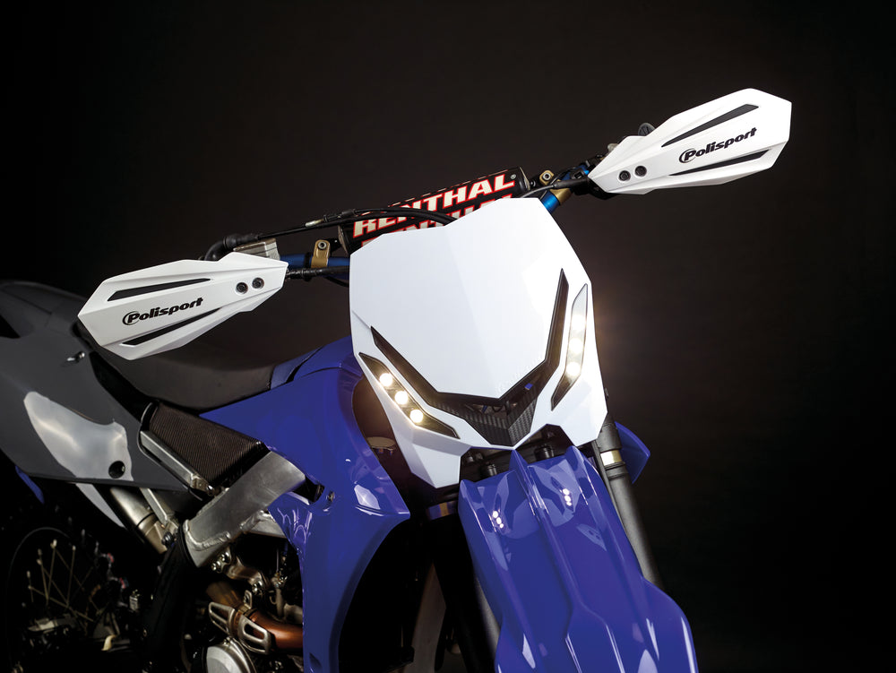 E-BLAZE HEADLIGHT WHITE/BLACK