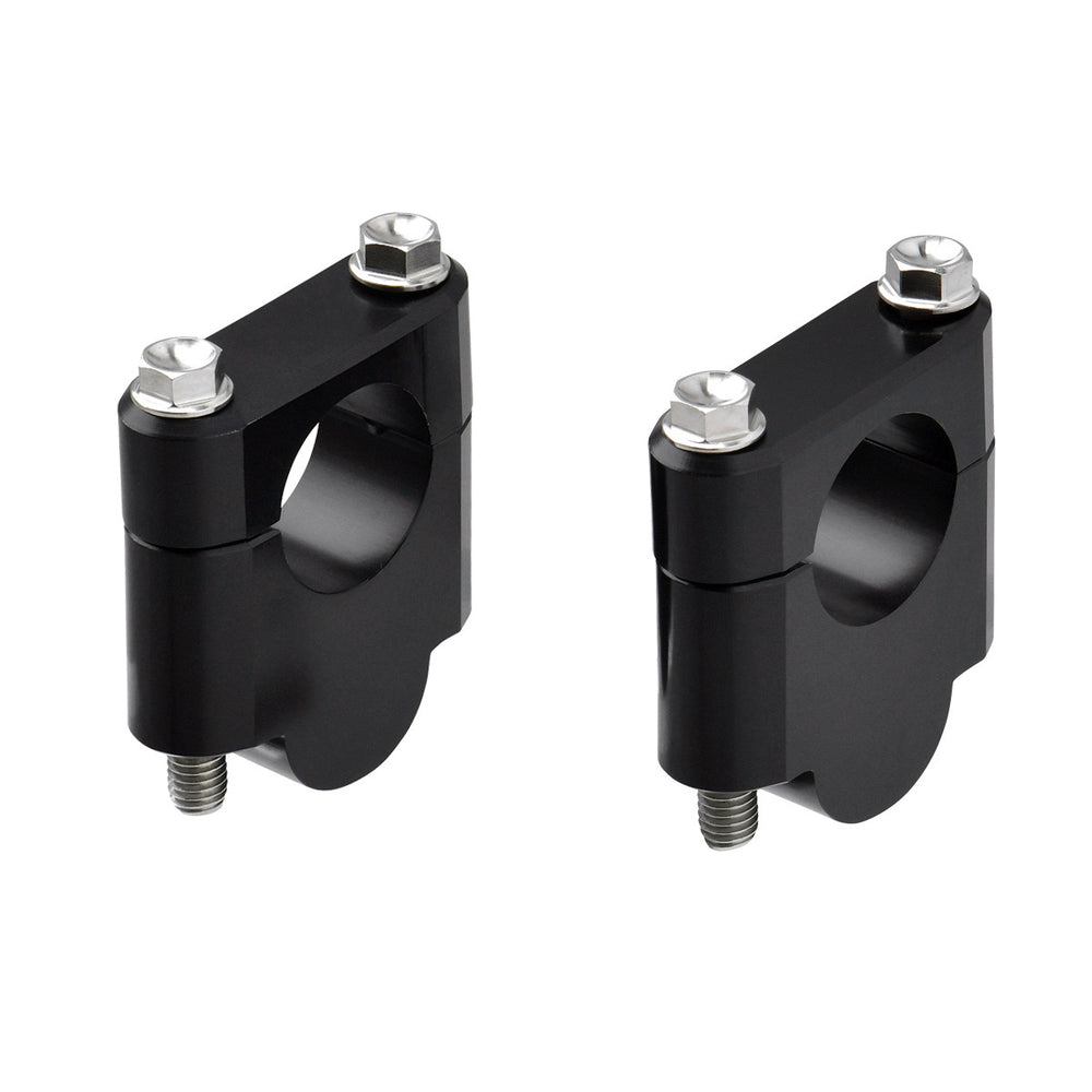 7/8" HANDLEBAR RISERS 30MM BLACK