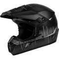 YOUTH MX-46Y FREQUENCY OFFROAD HELMET MATTE BLACK/GREY YL