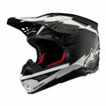 SUPERTECH S-M10 AMPRESS HELMET BLACK/WHITE MATT MD