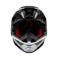 SUPERTECH S-M10 AMPRESS HELMET BLACK/WHITE MATT MD