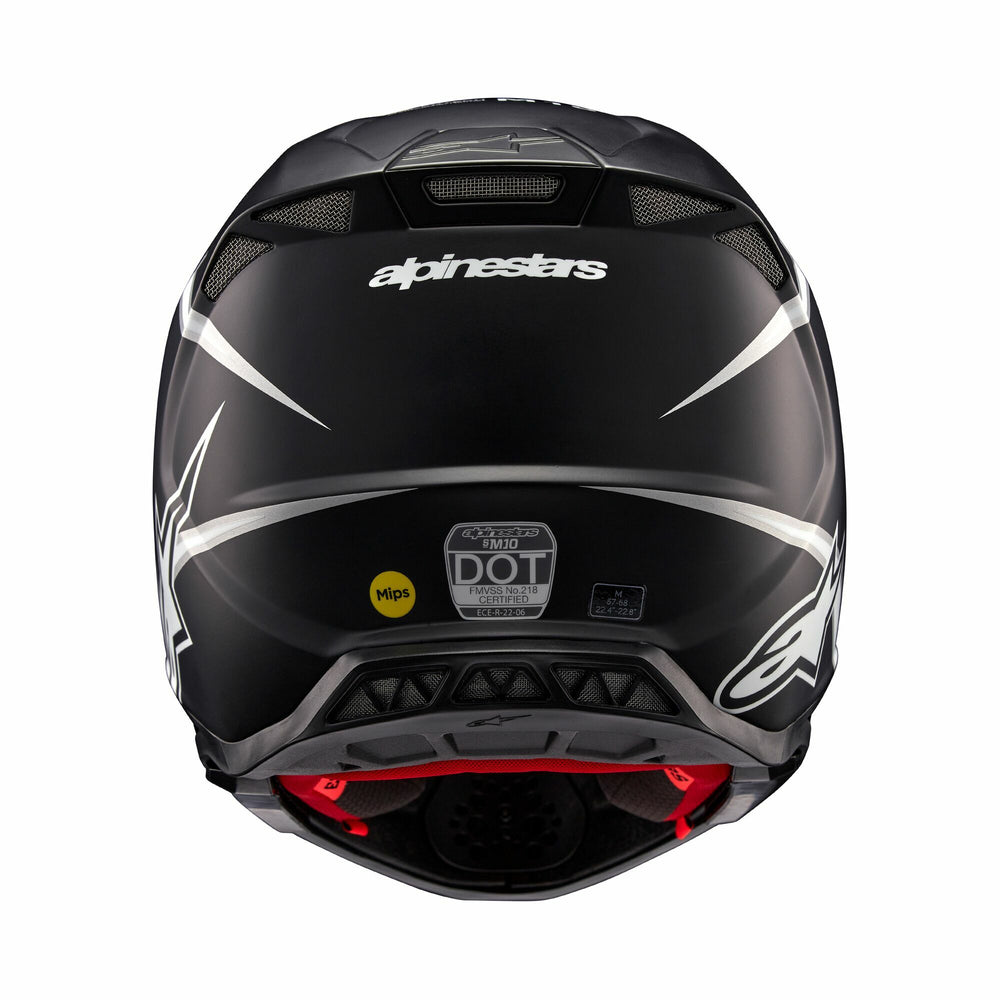SUPERTECH S-M10 AMPRESS HELMET BLACK/WHITE MATT MD