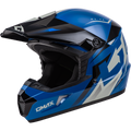 MX-46 COMPOUND HELMET BLUE/BLACK/GREY LG