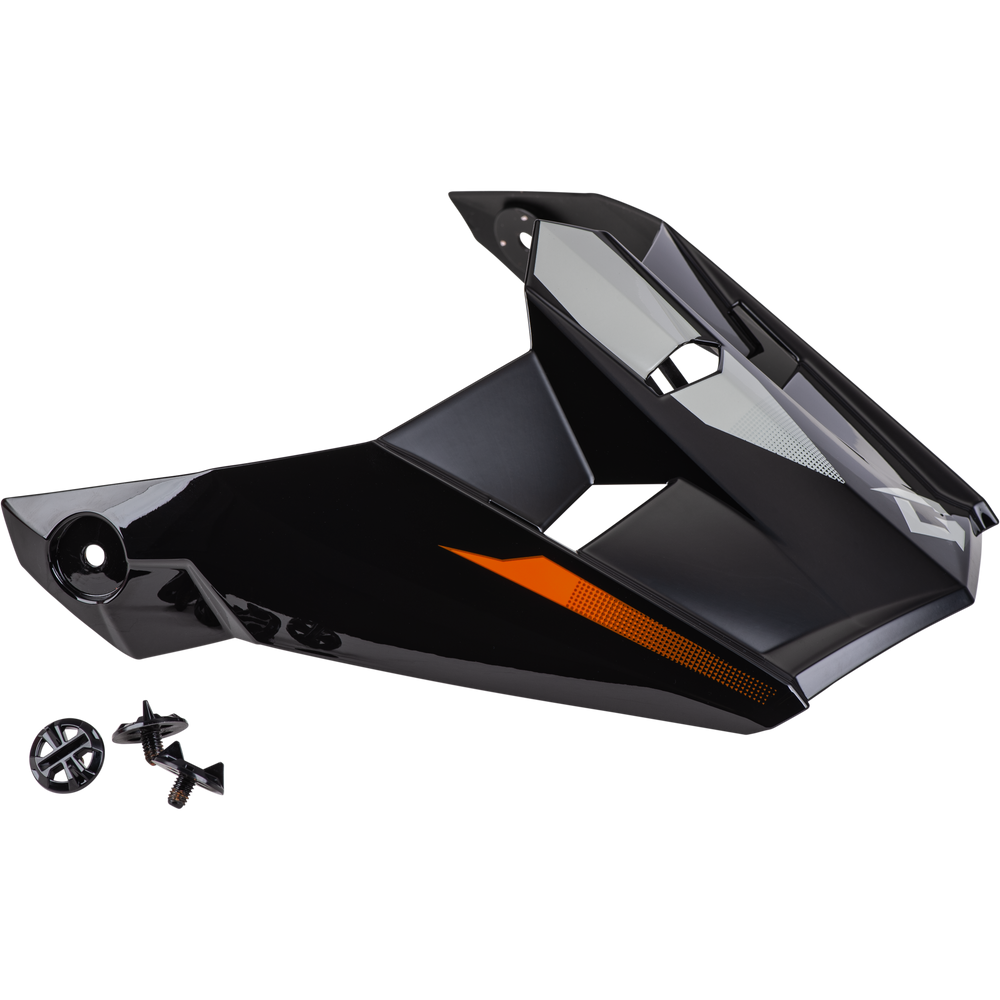 MX-46 COMPOUND VISOR ORANGE/BLACK/GREY XS-SM